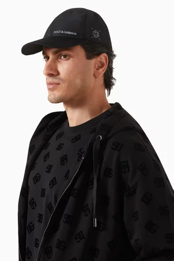DG Embroidered Cap in Cotton