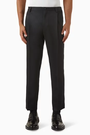 Classic Tuxedo Pants in Gabardine