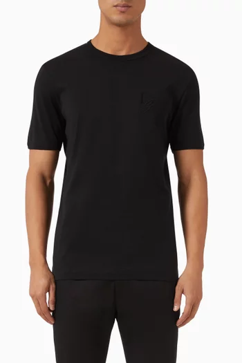 Logo T-shirt in Cotton-jersey