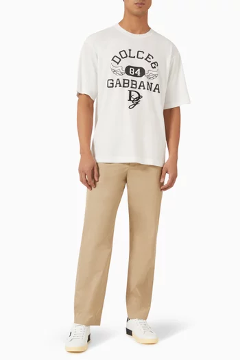 Logo-print T-shirt in Cotton