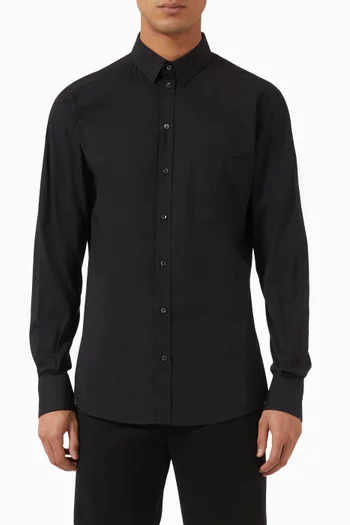 DG Embroidered Shirt in Cotton