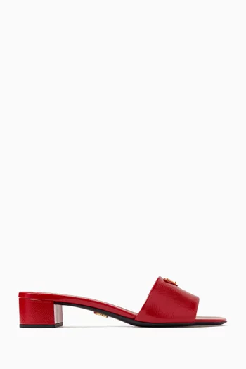 Ciabatte 35 Mules in Saffiano Leather
