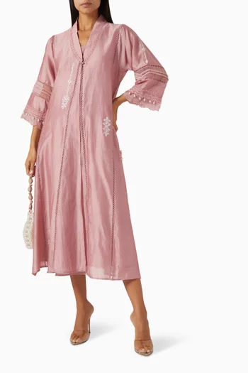 Ambreen Midi Dress in Silk