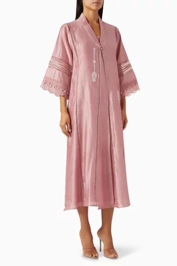 Ambreen Midi Dress in Silk