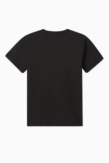 Graphic Logo T-shirt in Cotton