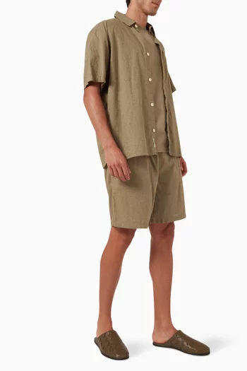 Serene Shorts in Cotton & Linen