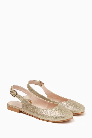 Isidore Slingback Ballerinas in Leather