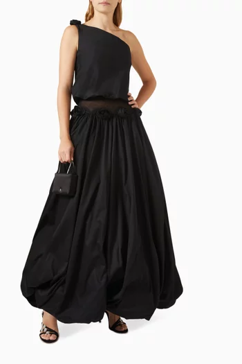 Earth One-shoulder Top