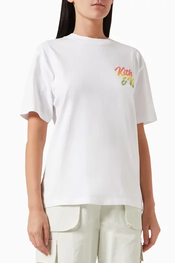 Ombre Kith & Kin Nia II T-shirt in Cotton