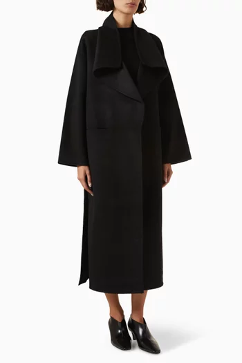 Signature Coat in Wool-cashmere