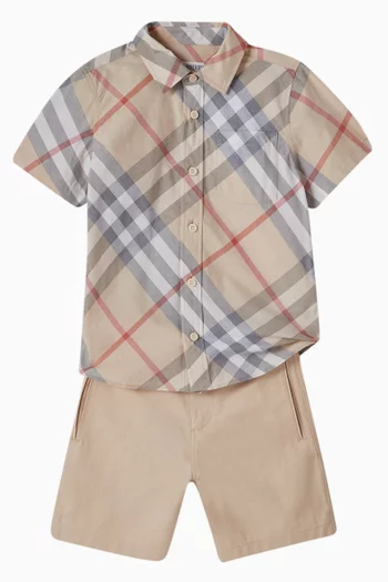 Oscar Shorts in Cotton Blend