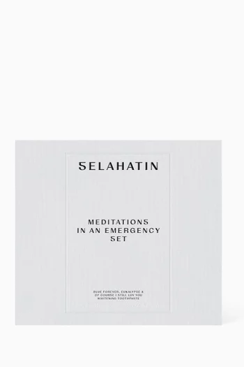 Meditations In An Emergency Whitening Toothpaste Set, 3 x 65ml