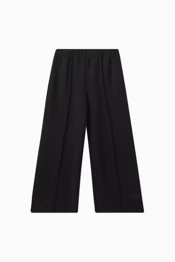 Logo Patch Pants in Modal-blend