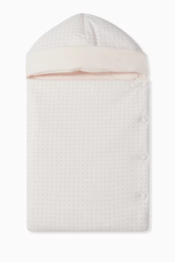 Eagle Monogram Sleeping Bag in Cotton