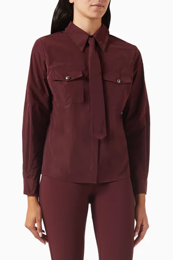 Neck-tie Shirt