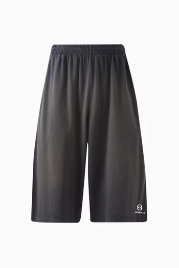 Unisex Unity Sports Icon Large Shorts in Cotton