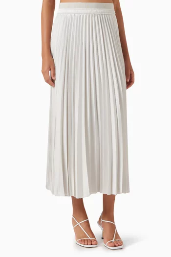 Agente1 Pleated Maxi Skirt