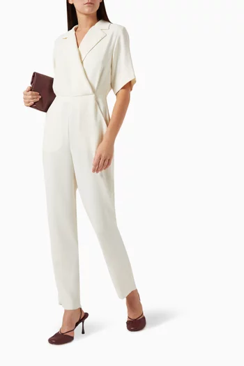 Jumpsuit in Crepe