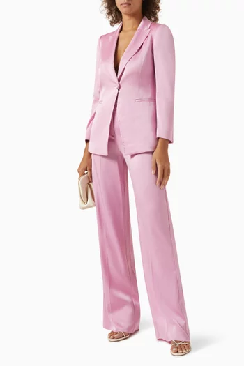 Slim-fit Blazer in Satin