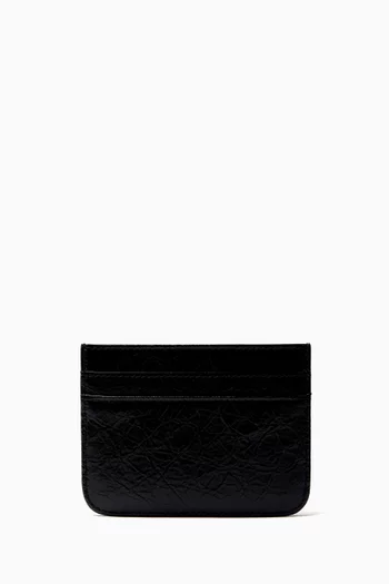 Monaco Card Holder in Arena Lambskin