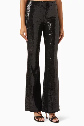 Chieti Sequin-embellished Pants