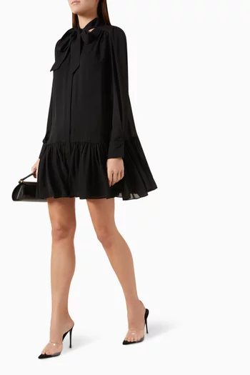 Quince Mini Dress in Silk