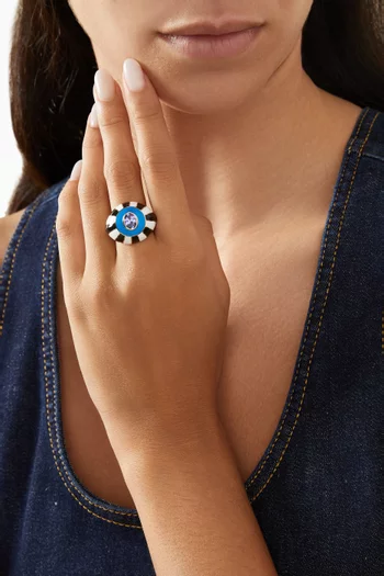 Crazy Eye Ring in 18kt Yellow Gold