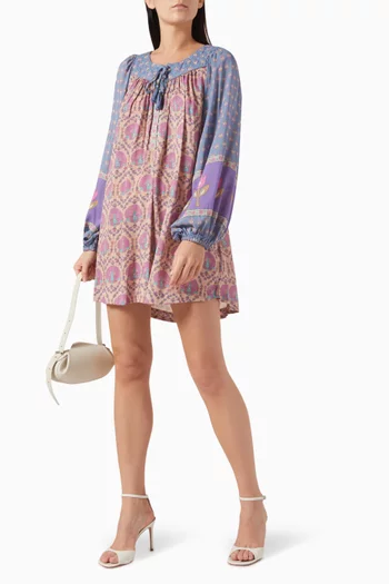 Chateau Tunic Mini Dress in LENZING™ ECOVERO™ Blend