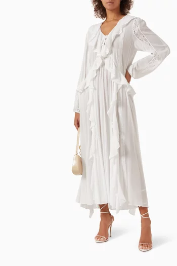 Fleur Lace Gown in Organic Cotton Blend