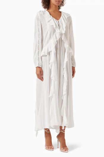 Fleur Lace Gown in Organic Cotton Blend