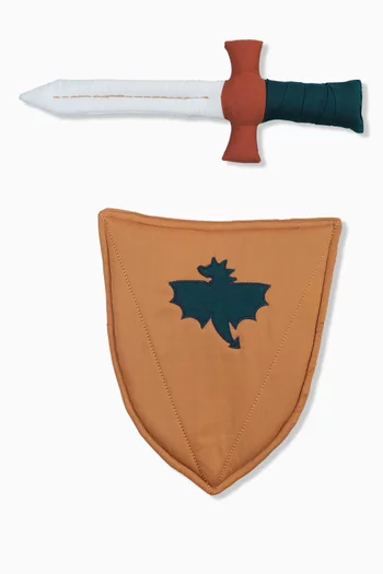 Shield & Sword in Organic Cotton