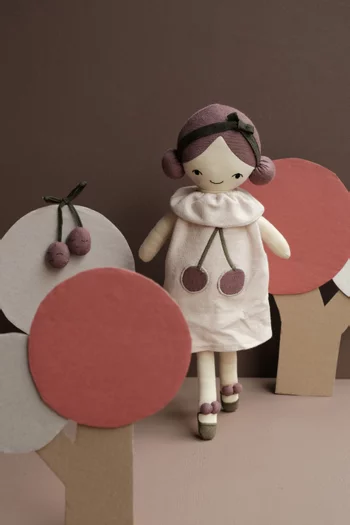 Cherry Pie FAB Friend in Organic Cotton