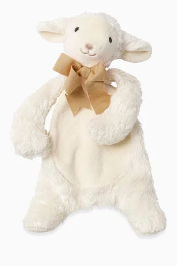 Lamb Comforter Toy in Organic Cotton