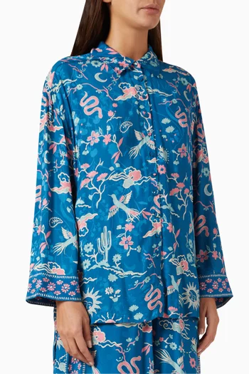 Desert Bandita Shirt in Viscose Blend