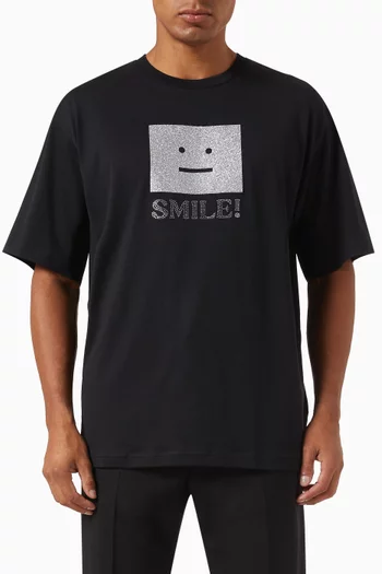 Face Logo T-shirt in Cotton