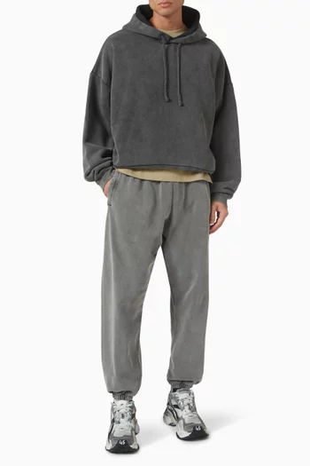 Logo Patch Hoodie in Cotton