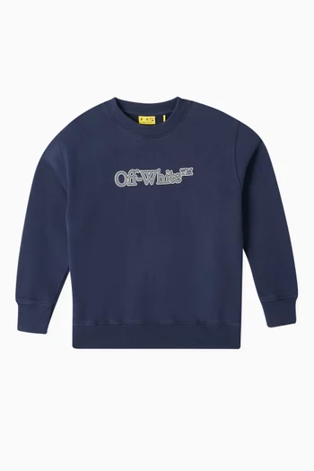 Big Bookish Sweatshirt in Cotton
