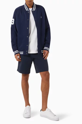 Athletic Shorts in Cotton-blend
