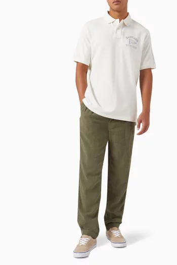 Drawstring Pants in Linen