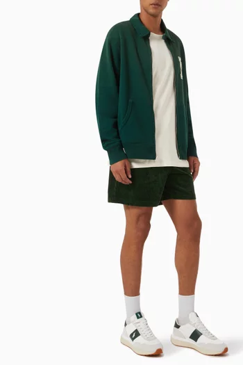 Prepster Graphic-print Shorts in Corduroy