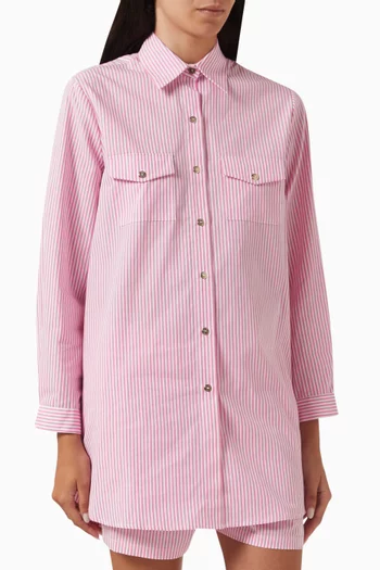 Francesca Striped Shirt in Cotton