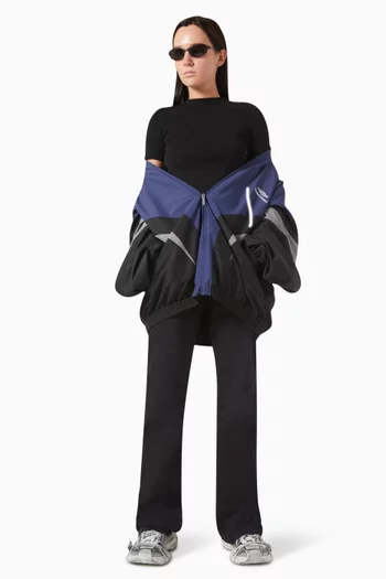 BB Cropped Knit Top in Wool