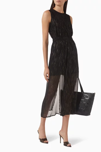 Le Klay Saint Paris Embellished Maxi Skirt