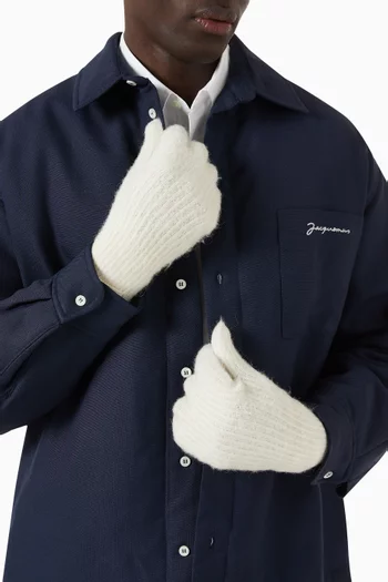 Les Gants Gloves in Wool