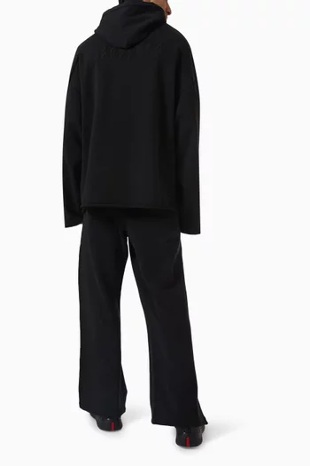 Darkened Monk Hoodie in Cotton
