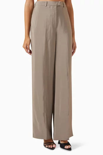 Dolan Wide-leg Pants in Viscose-twill