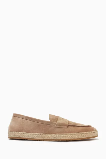 Loafer Sneakers in Suede