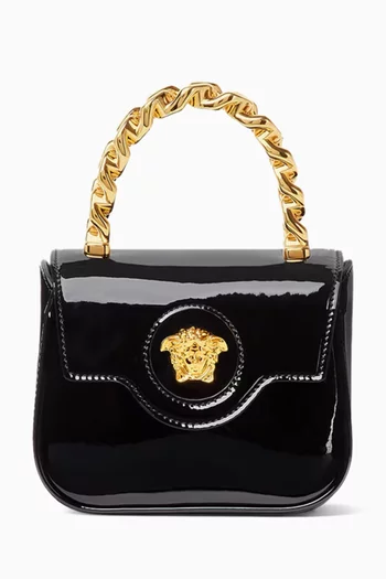 Mini La Medusa Bag in Patent Leather