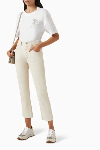 Straight-leg Jeans in Denim