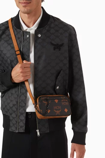 Small Aren Crossbody Bag in Maxi Visetos